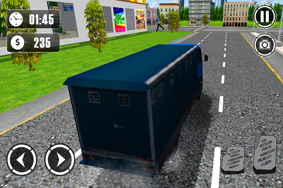 Super-Market Prison Escape 3D: Police Chase & Truck Driving Game screenshot 3