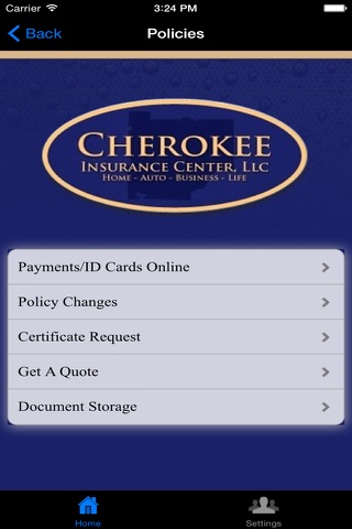 Cherokee Insurance Center screenshot 4