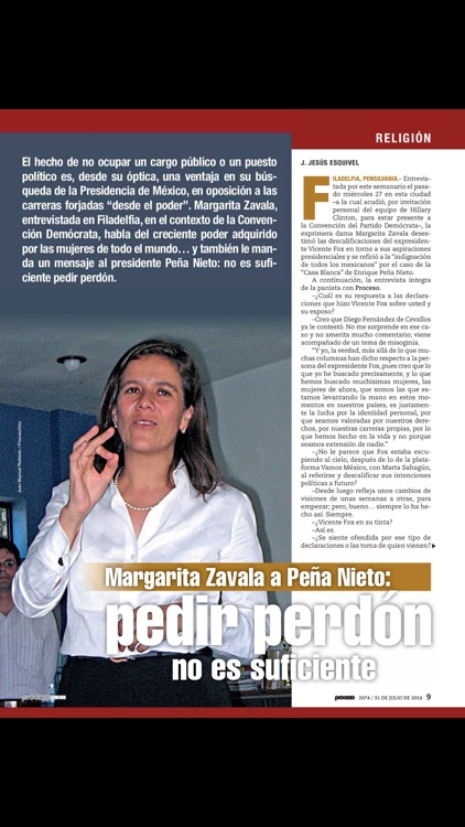 Revista Proceso screenshot-4