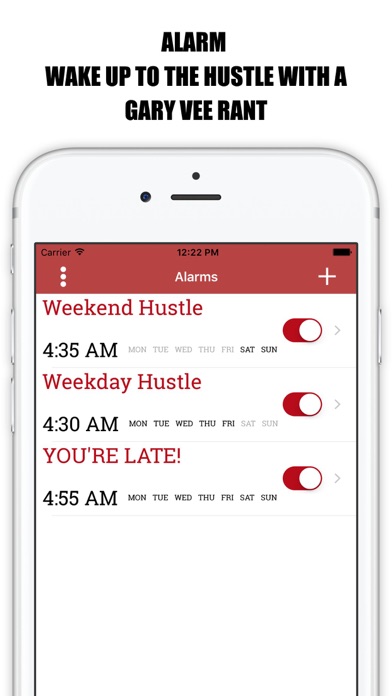 How to cancel & delete Alarm Clock - For Vayner Nation from iphone & ipad 1