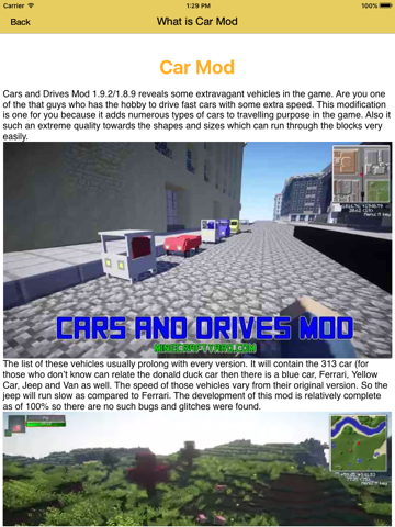 Cars Mod for Minecraft PC Ferrari Edition + Vehicles & Racing Car Driver Skinsのおすすめ画像2