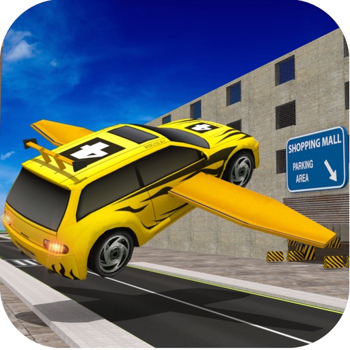 Multistory Flying Car Parking - Airplane Landing Simulator iOS App