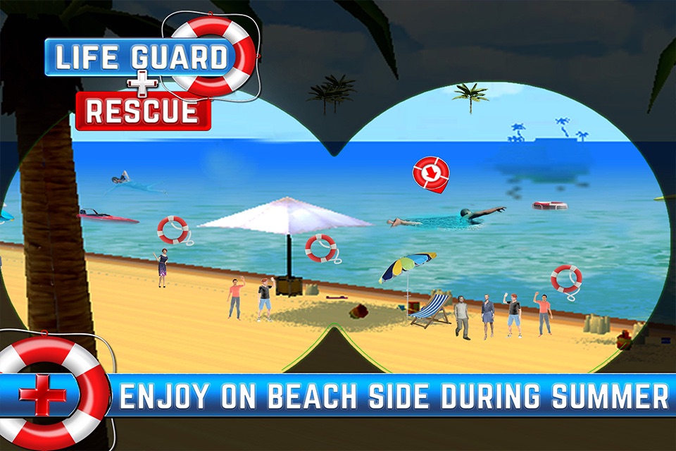 Beach Life Guard Simulator : Coast Emergency Rescue & Life Saving Simulation Game screenshot 2