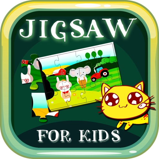 Jigsaw Puzzle Fun Games For Kids Icon