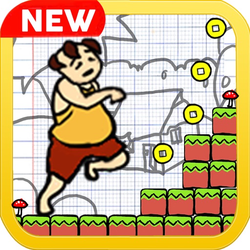 Boy Potbelly Run - Free Adventure, Run & Jump Games