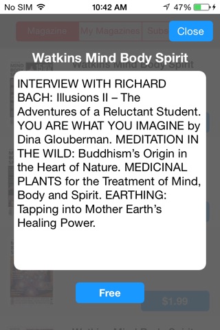 Watkins Mind Body Spirit screenshot 3