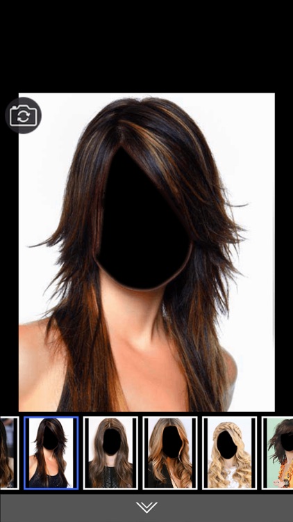 Long Haire Styles - Photo montage with own photo or camera screenshot-3