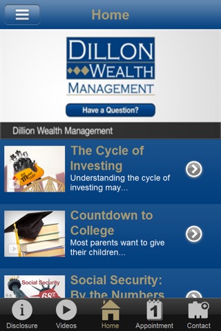 Dillon Wealth Management screenshot 2