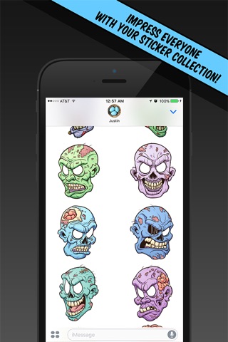 Zombie Stickers screenshot 2