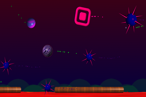 Flying Bouncing Ball Free screenshot 2