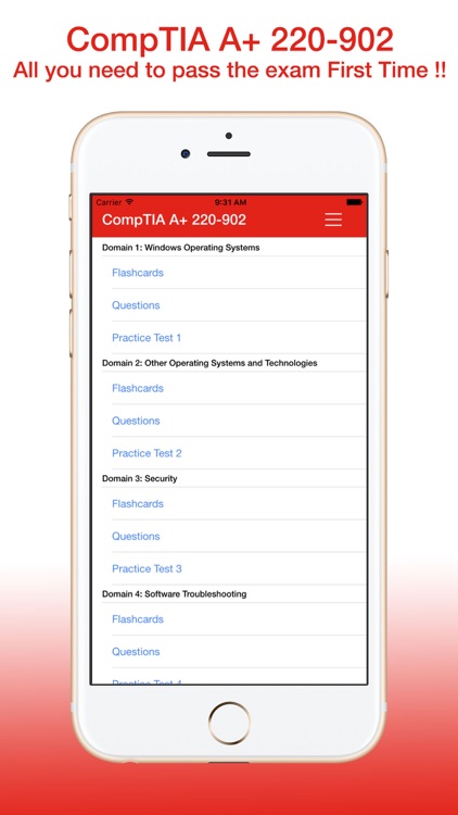 CompTIA A+ 220-902 Exam Prep Questions Flashcards Tests -- by Darril Gibson screenshot-4