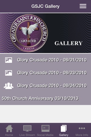 Greater Saint John Church App screenshot 3