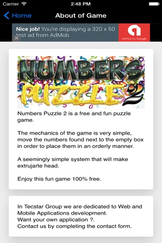 Numbers Puzzle 2 Free screenshot 3