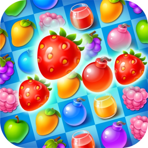 Crazy Fruit Free Edition - Puzzle Fruit match 3