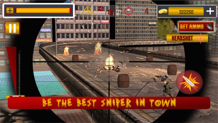 Elite Sniper City Defender Zombies Invasion screenshot-4