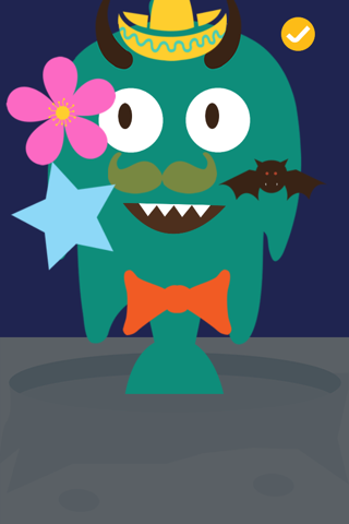 Kids Emotions - Toddlers learn first words with cute Monsters screenshot 2