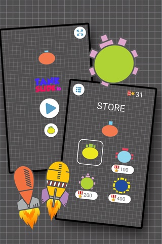 Tank Slide.io screenshot 2