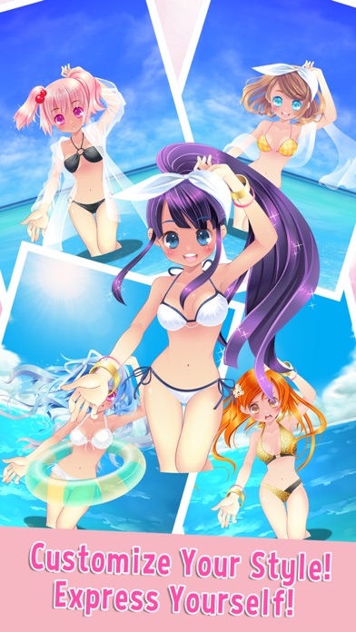 BIKINI GIRL - BEACH DRESS UP, CUTE ANIME GAME 1.10 IOS GAME GIẢI TRÍ BIKINI GIRL - BEACH DRESS UP, CUTE ANIME GAME 1.10 IOS
