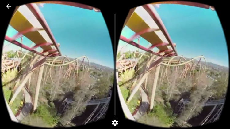 Tatsu Roller Coaster - Virtual Reality VR 360