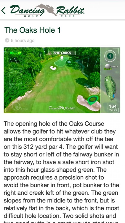 Dancing Rabbit Golf Course