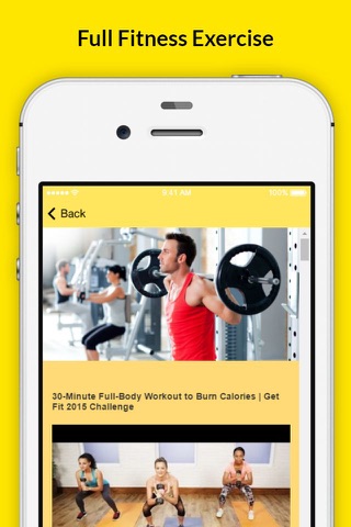 Full Fitness Exercise - Cross Training Workouts screenshot 3