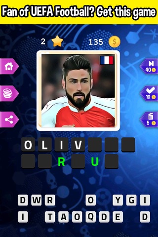 Guess The Football Player Quiz - UEFA Edition screenshot 3