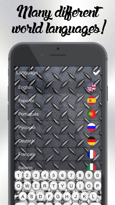 Silver Keyboard Themes Free – Luxury Keyboards with Fancy New Emoji.s, Fonts and Backgrounds 1.0 IOS -