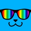 Rainbow Blues Cat