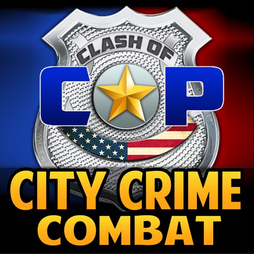 Clash of Cop City Crime Combat Icon