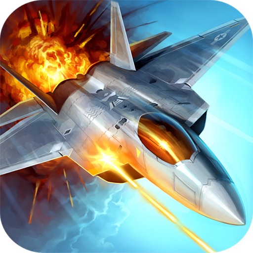 Ace Raiden Combat-mobile strike:Free action air fighters war games Icon