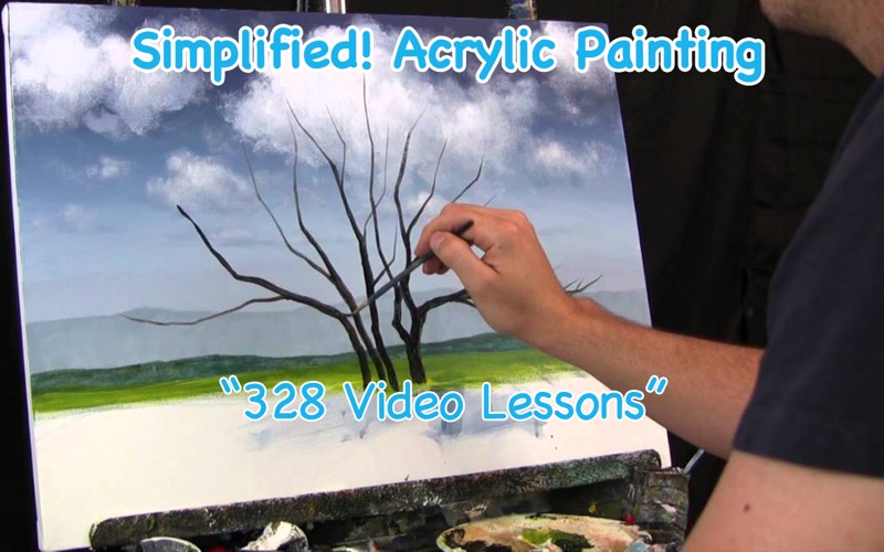 Simplified! Acrylic Painting thumbnail 1