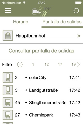 Öffliner - Linzer Fahrplanauskunft screenshot 3