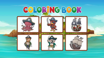 Pirate Livre de Coloriage - Jeu de PeintureCapture d'écran de 2