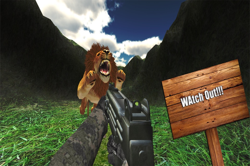 Lion Hunting Game : Best Lion Killer in Jungle with Sniper Game of 2016 screenshot 3