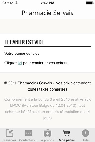 Pharmacies Servais screenshot 4