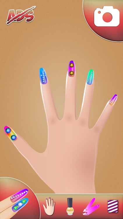3D Nail Art Game - Beauty Makeover Salon for Fashion Girls with Cute Manicure Design.s screenshot-3