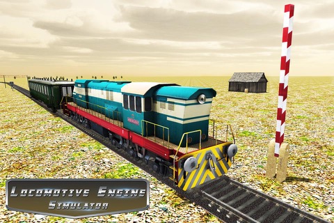 Locomotive Engine Simulator - Realistic Railroad Steam Train Driving Simulation Game screenshot 2