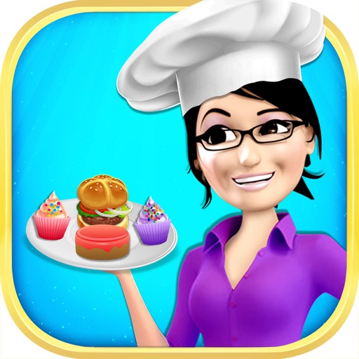 mom's cooking fever mania : free cooking games for kids Icon