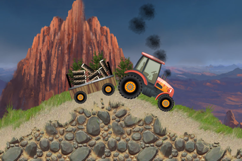 Farm Tractor Cargo Driving - Farming Cargo Simulator  2016 screenshot 4