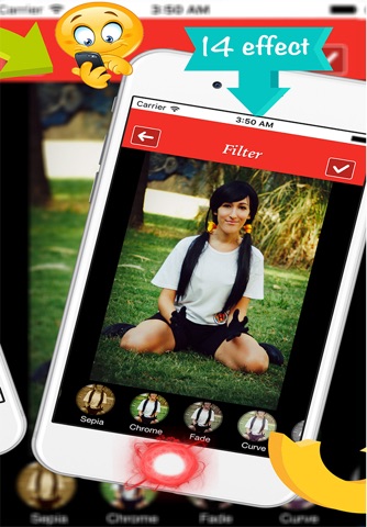 Anime & Manga Stickers Camera : photo Camera Effects screenshot 2