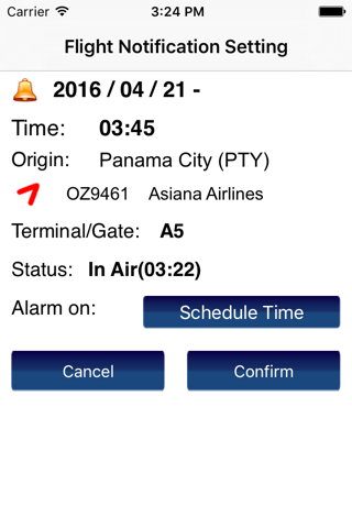 US New York JFK Intl Airport Flight Info screenshot 3