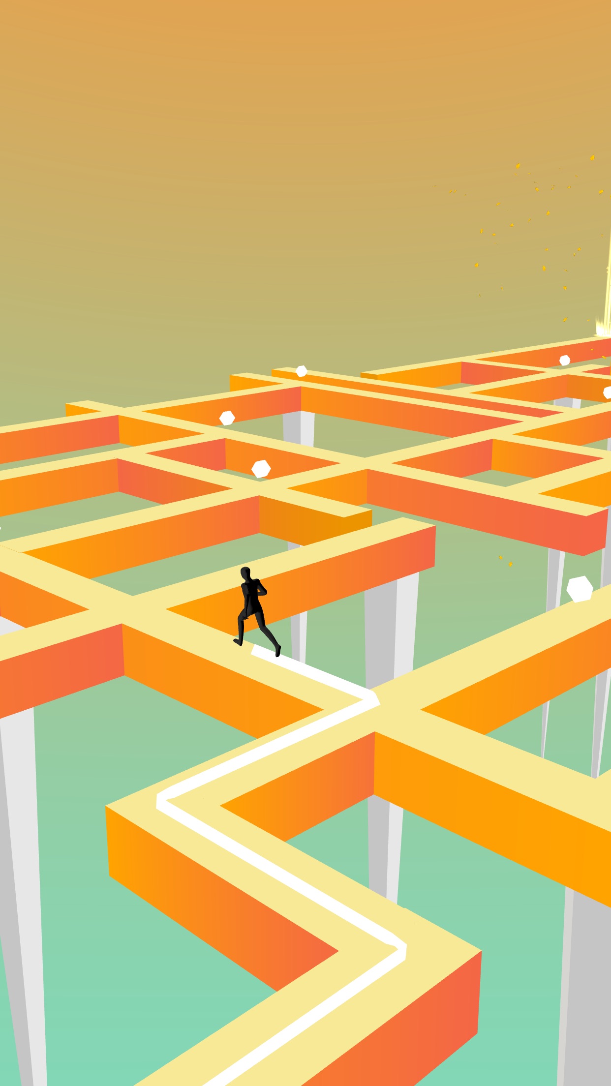 Screenshot do app Crooked Path