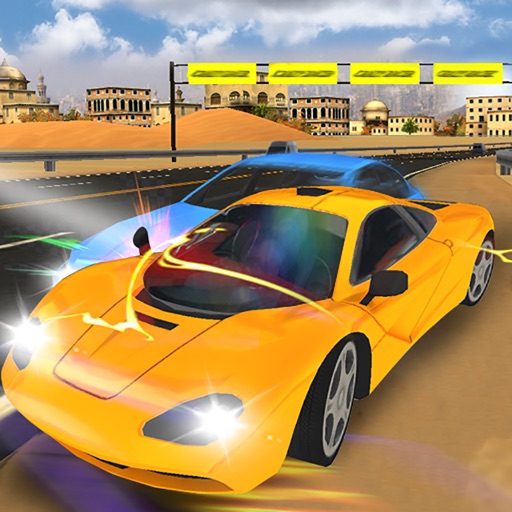 Highway Rivals: Speed Racing Car 3D Icon