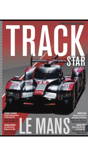 TRACK STAR - Das Audi Motorsport Magazin