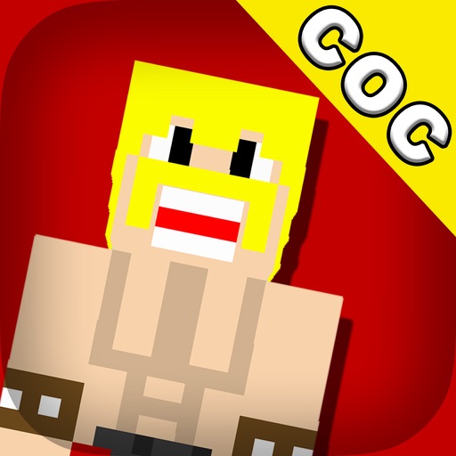 COC Skins Booth Pro - Pixel Art of Clash of Clans Characters for MineCraft Pocket Edition Icon