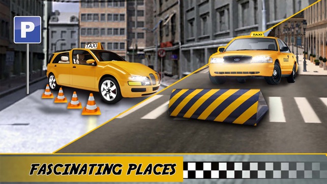 Yellow Taxi Driver Parking - Crazy Cab In New york City Traf(圖5)-速報App