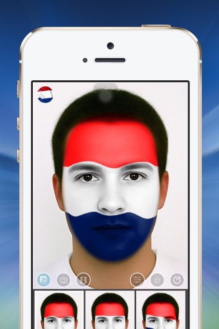 Flag Face Netherlands screenshot 2