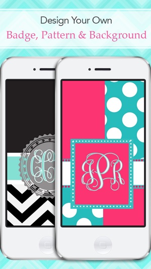 Stencil - Monogram Wallpaper Backgrounds Fashion Skins Theme(圖2)-速報App