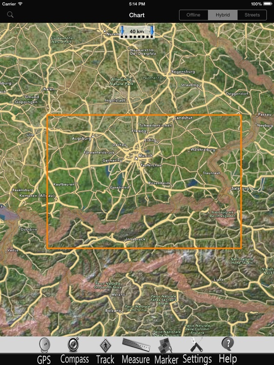 Bavaria Lakes GPS Charts Pro screenshot-4