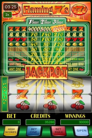Flaming 7s Hot Slot Casino screenshot 4